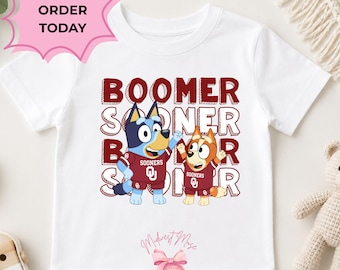 College Football Blue Dog Kids Shirt | Custom Kids Shirt