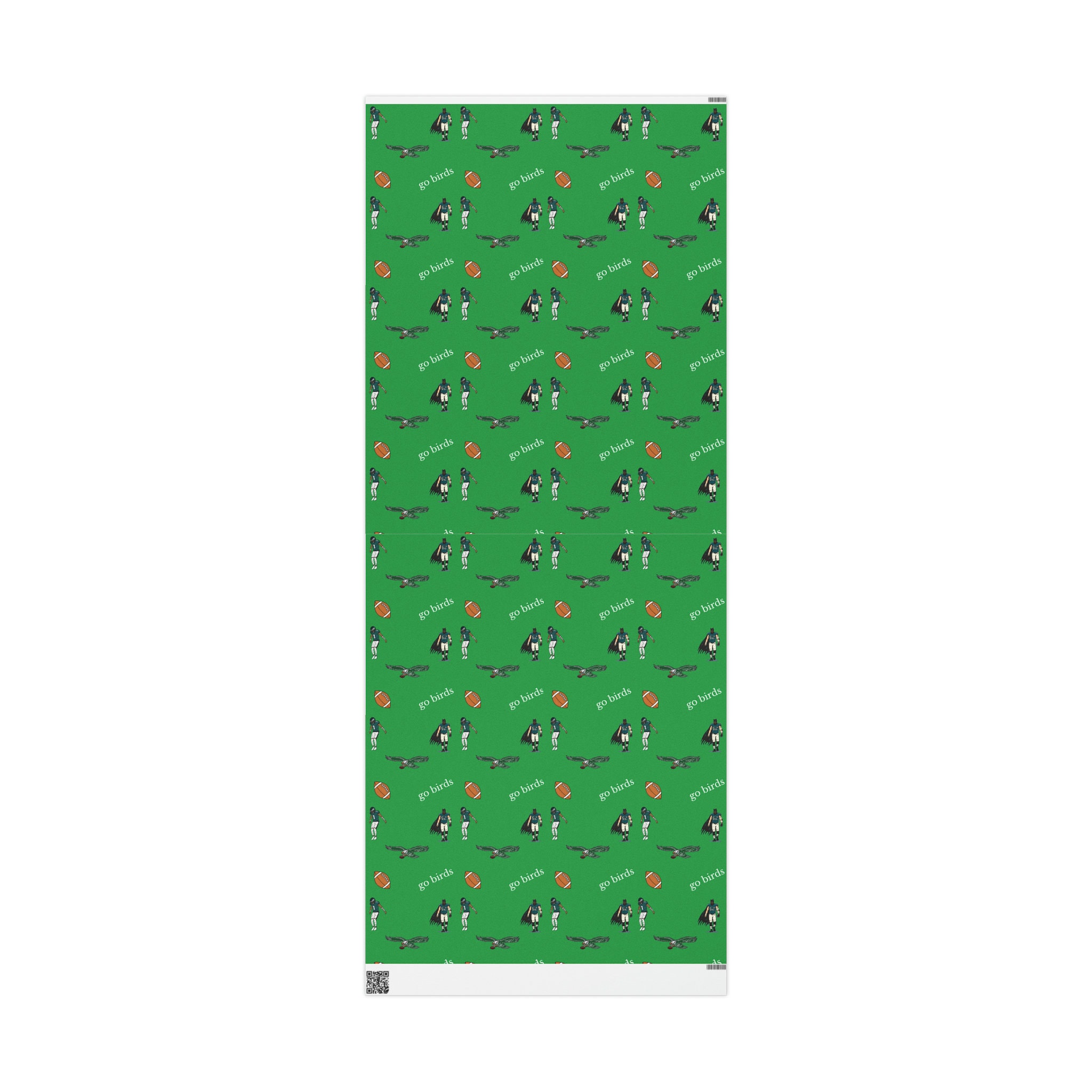 Football Wrapping Paper, Eagles Wrapping Paper, Christmas Wrapping