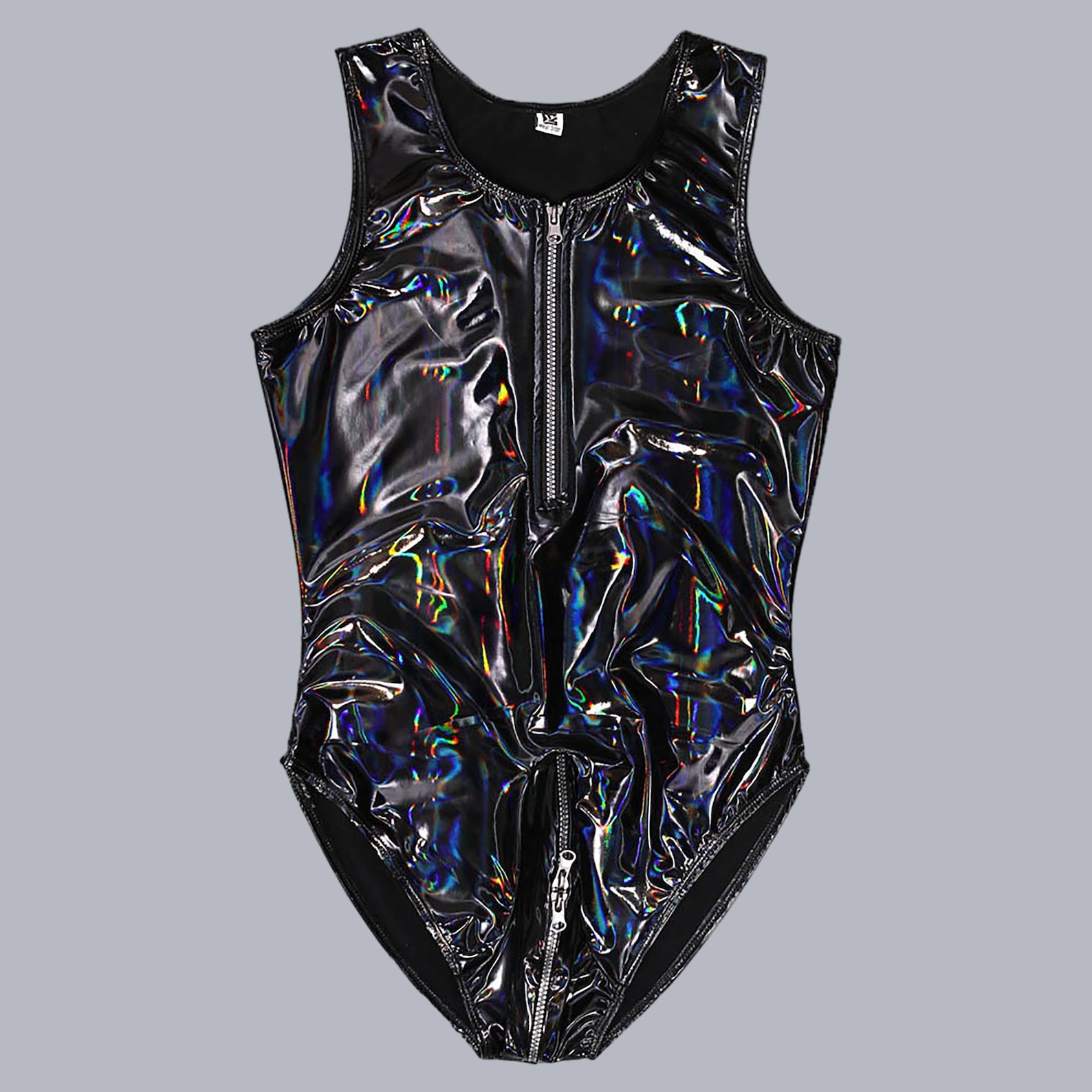 Black Latex Bodysuit for Men Customizableshiny Wetlook Etsy