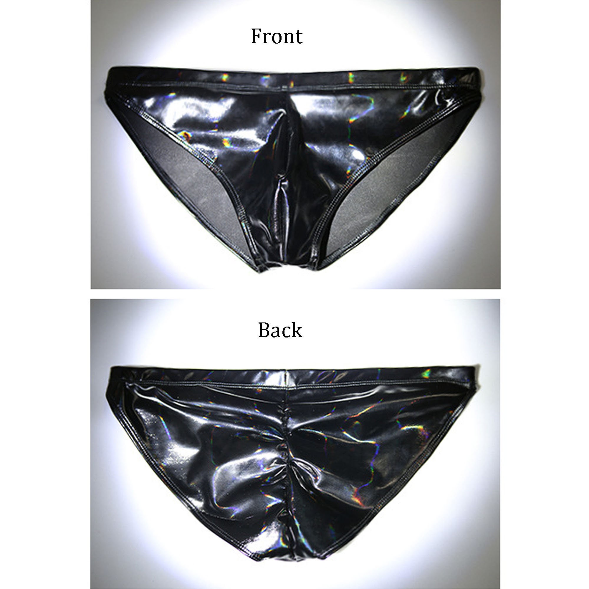 Black Latex Panties for Couplemen's/women's Shiny Wet Etsy