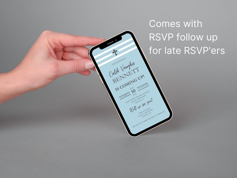 Baptism Baby Boy Invitation, Baby Boy Baptism Invitation, Baptism