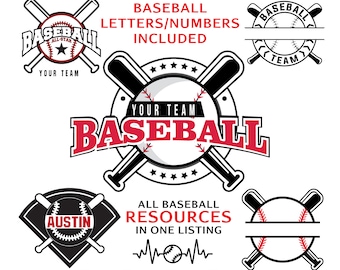 Baseball SVG bundle Baseball Team Shirt SVG baseball monogram SVG Baseball Stitches svg Softball svg baseball team svg cut file for cricut