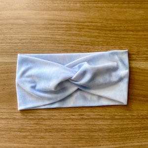 Blue Head Band | Women&#39;s Headband | Headbands for women | Sky blue | Clouds