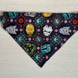 Star Wars Dog Bandana | Over the collar dog bandana | Gifts for dogs