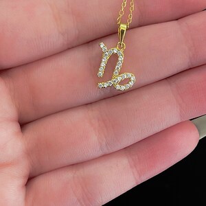 Steenbok sterrenbeeld ketting || Astrologische gouden ketting | Horoscoopketting | Gouden ketting sterrenbeeld | Verjaardag | Dierenriemcadeau| In de uitverkoop