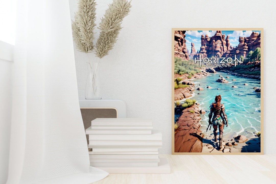 Horizon Zero Dawn Poster Horizon Zero Dawn Game Art Wall - Etsy