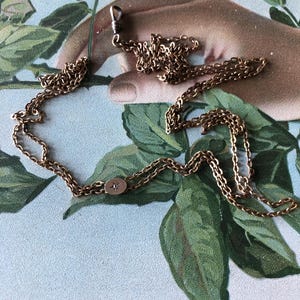 Antique Muff Chain - Etsy