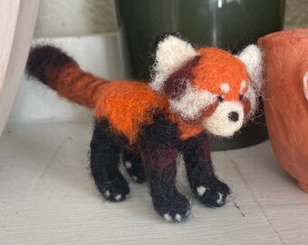 Living Felt: Needle Felted Red Panda Doll