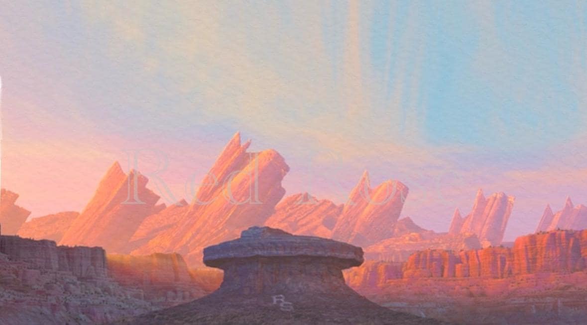 Satalite Photo Radiator Spring Radiator Springs Wallpaper