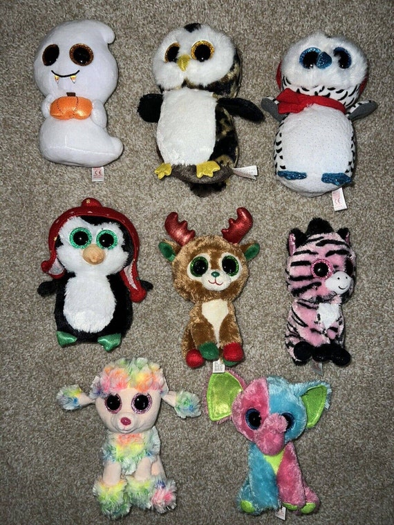 Ty Beanie Boo ぬいぐるみセット31点！ Amazon.co.jp: タイ(Ty) ぬいぐるみ Beanie Boo's スラッシュ (M