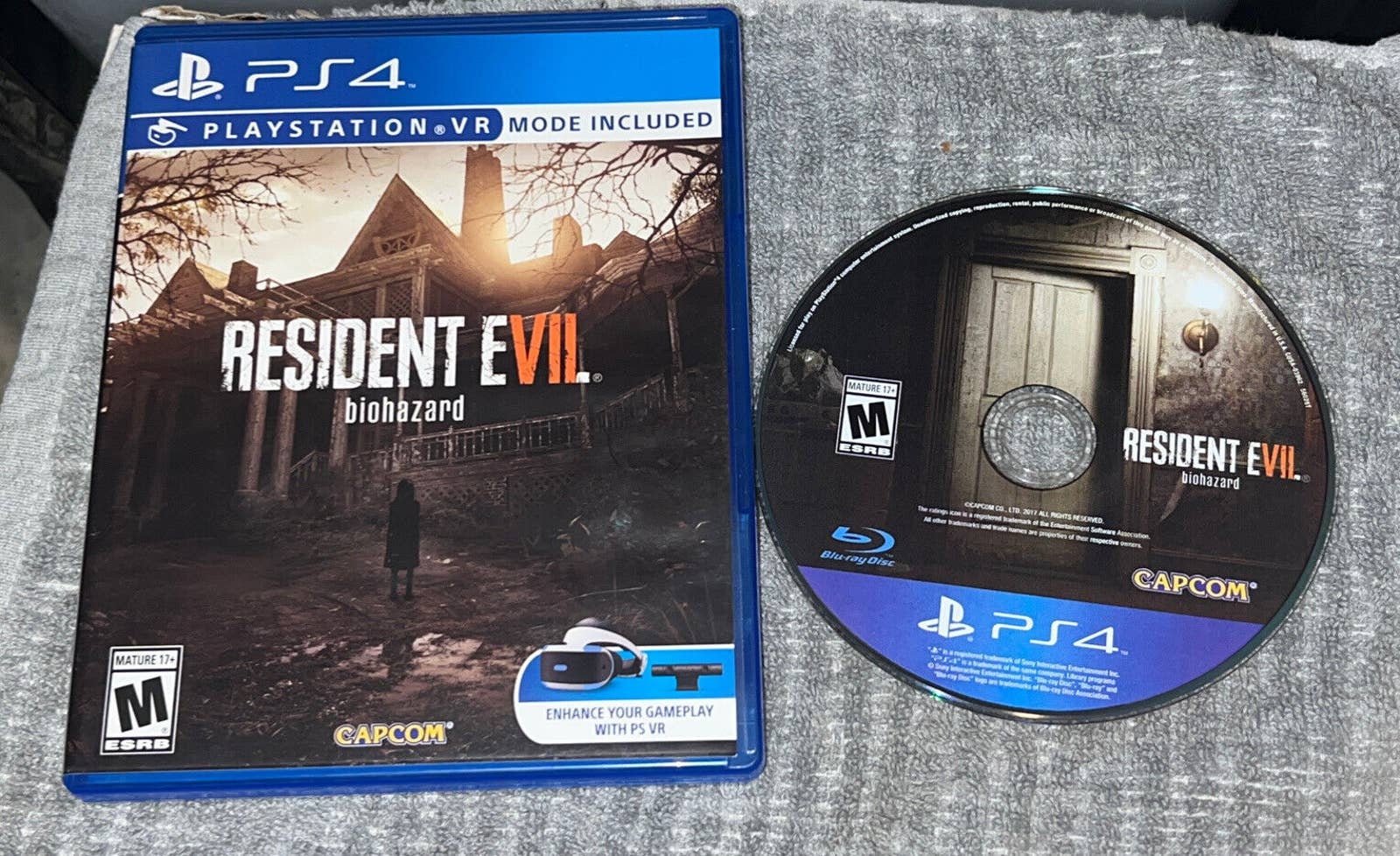 Resident Evil Village Ps5 Graphics, Disc Sticker Decal Cover