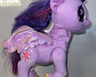 My Little Pony Movie Interactive My Magical Princess Twilight Sparkle 18&quot; Works!