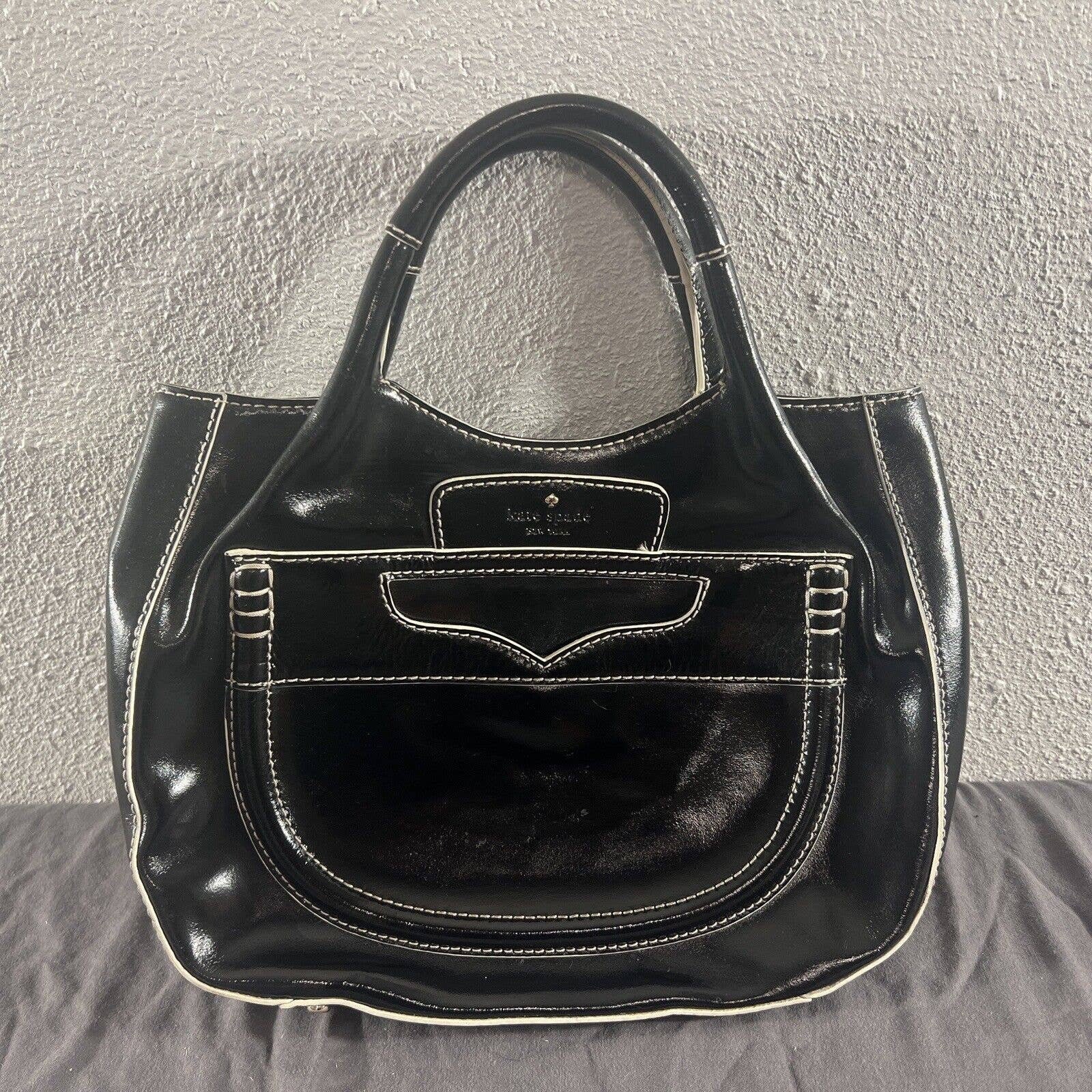 Kate Spade small patent leather tote bag (authentic), Women's Fashion, Bags  & Wallets, Tote Bags on Carousell