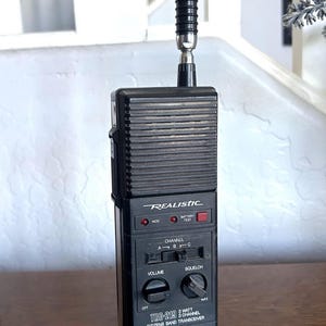 Talkie-walkie radio CB réaliste TRC-219 VTG Stranger Things, accessoire testé, fonctionne