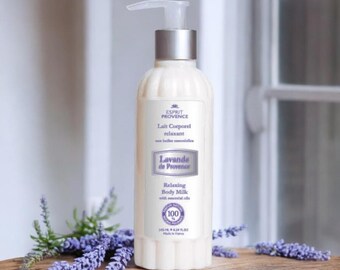 Relaxing French Lavender Body Milk Lotion - 100% Natural