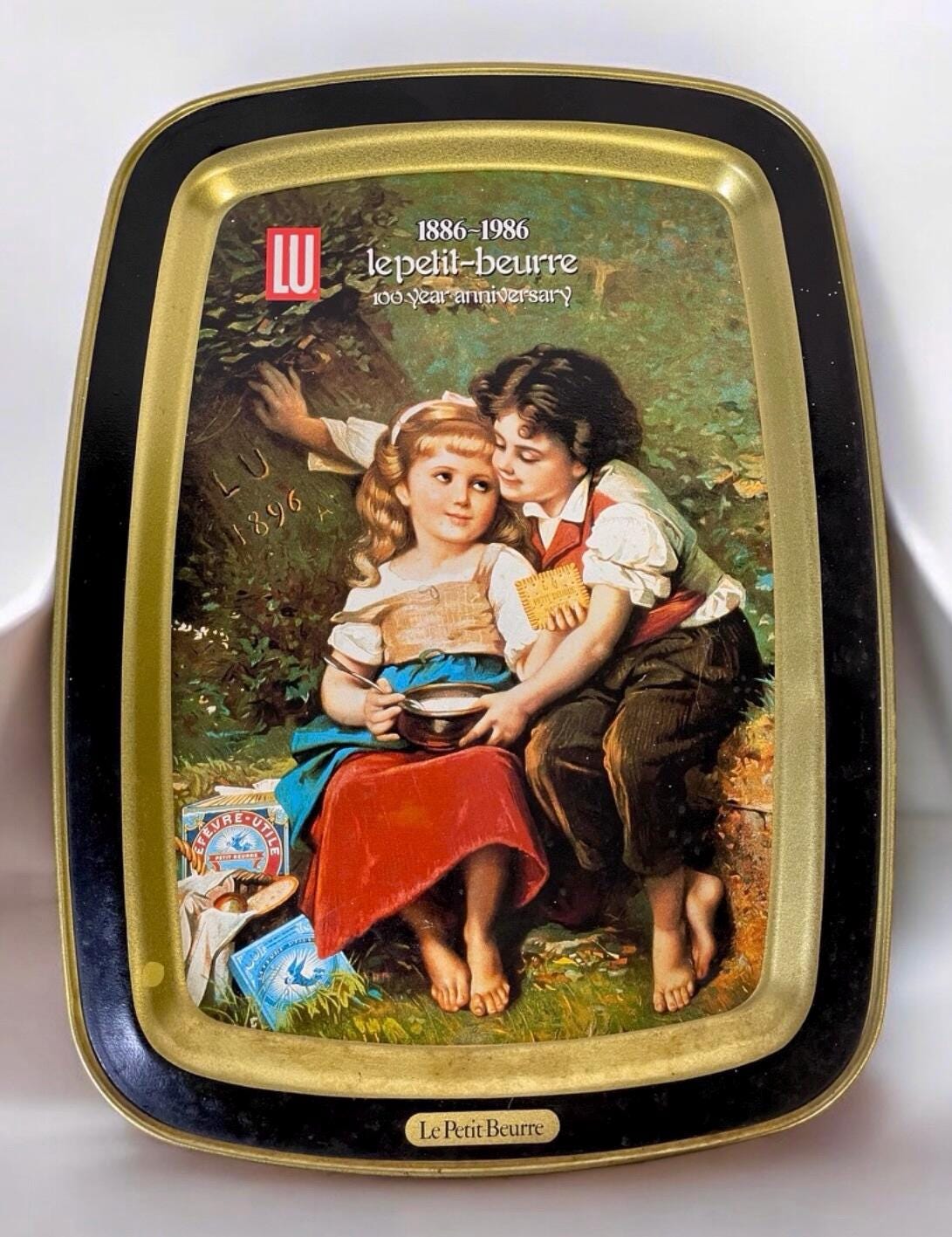 Lu Biscuit Tin - Etsy