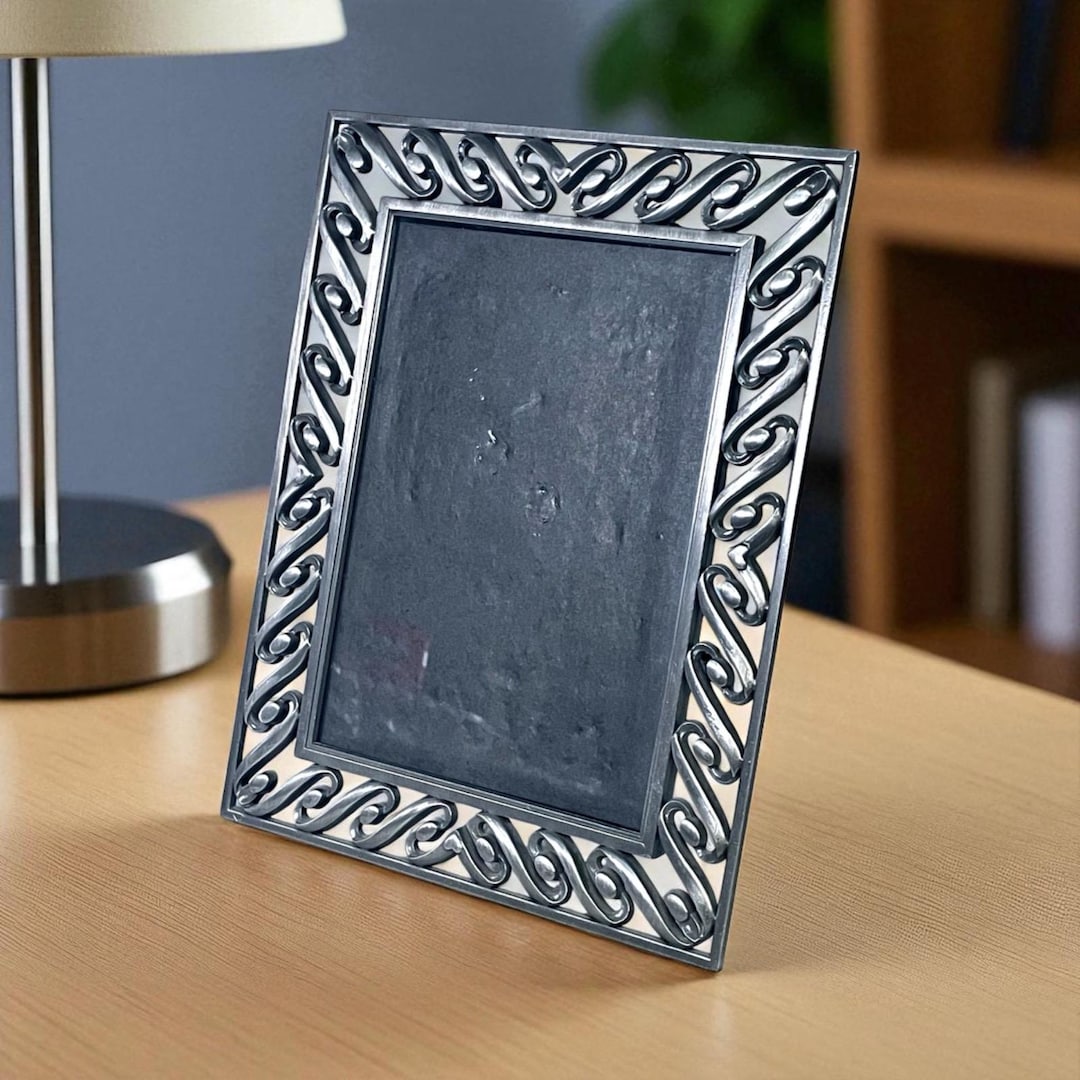 Beautiful view of Vintage Metal Picture Frame Decor