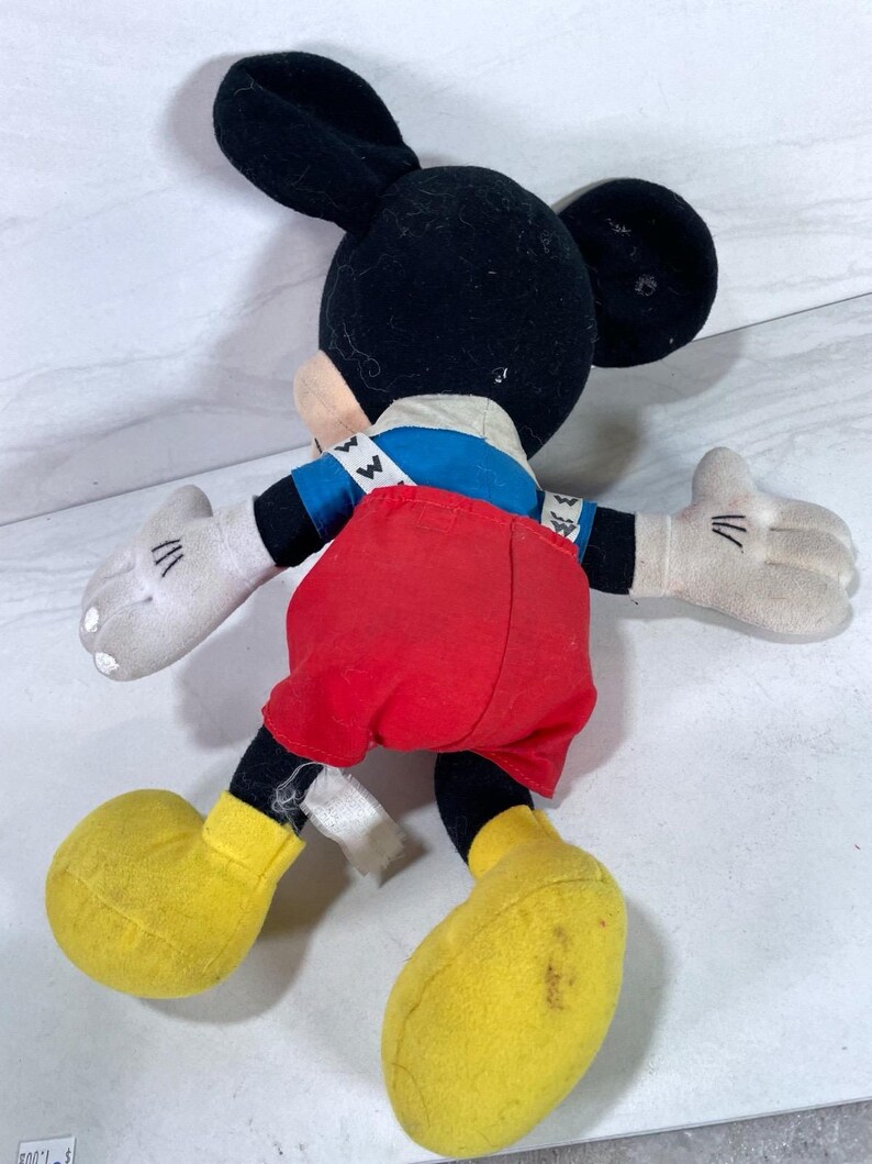 Vintage Mattel/Arco Toys Mickey Mouse doll Toy Plush image 2