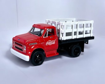 Coca-cola 1:64 Scale Die-cast Metal Vintage Truck Collectible - Etsy