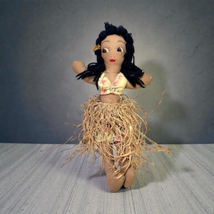 Vintage Cloth Hawaiian Hula Dolls - Etsy