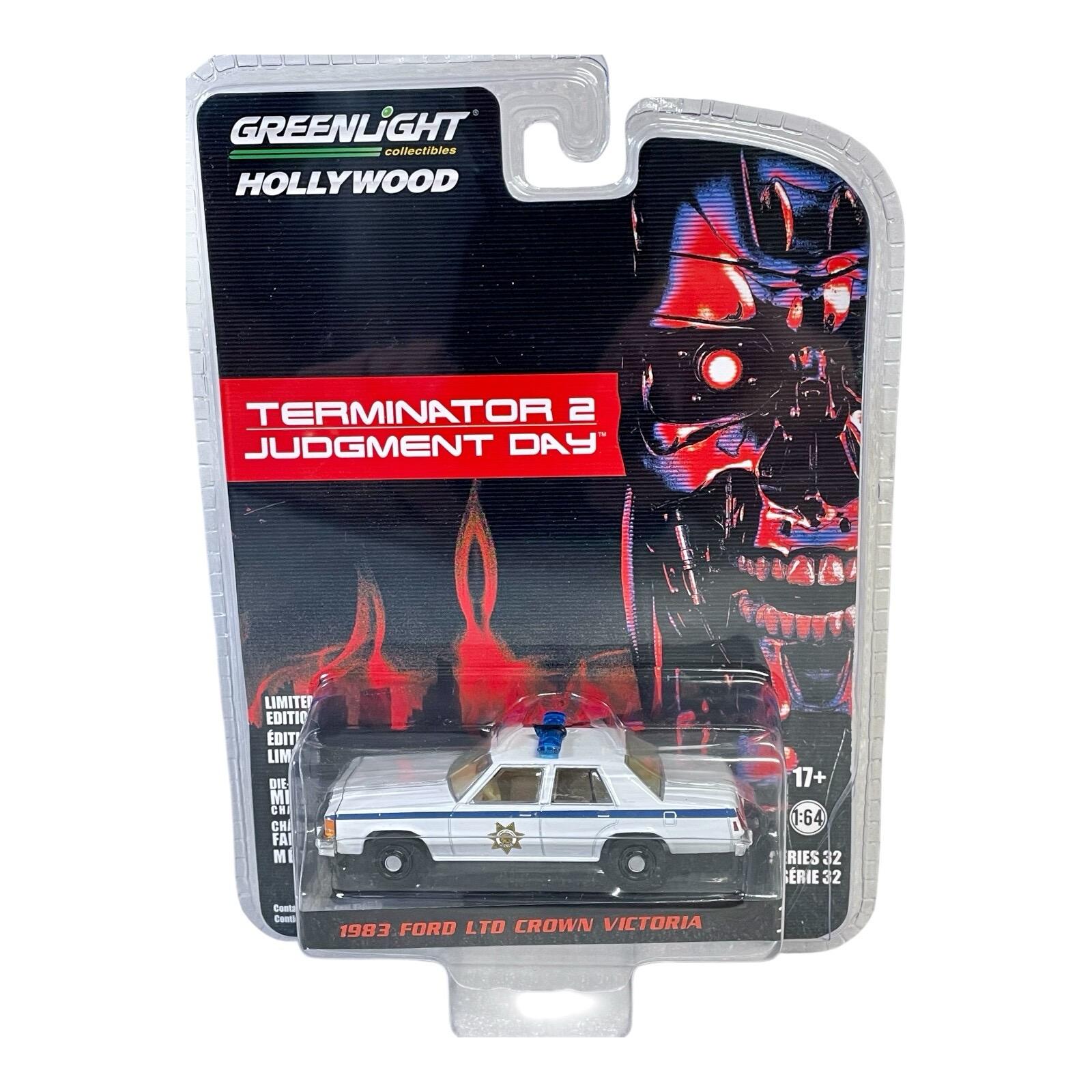 1983 Ford Crown Victoria Police Car Die Cast 1:64 Terminator 2