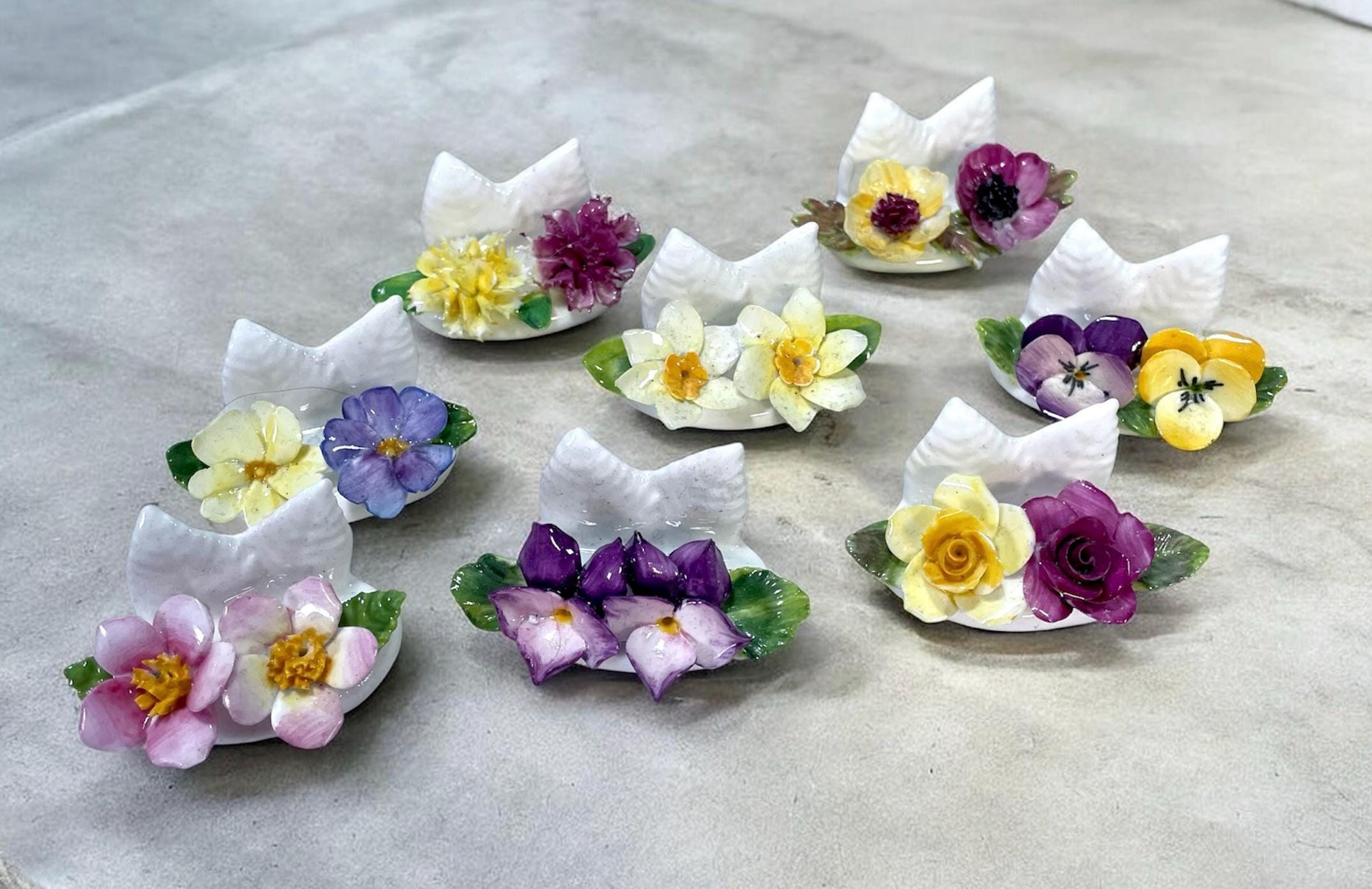 Coalport Flowers - Etsy
