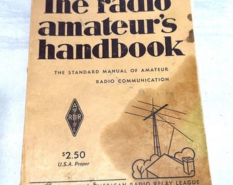 Manuale radioamatoriale vintage del 1951, 28ª edizione, ARRL Ham Manual Tech Book