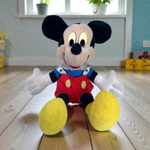 Vintage Mattel/Arco Toys Mickey Mouse doll Toy Plush image 1