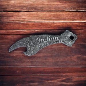 Indian Motorcycle Bottle Opener Americana antique style