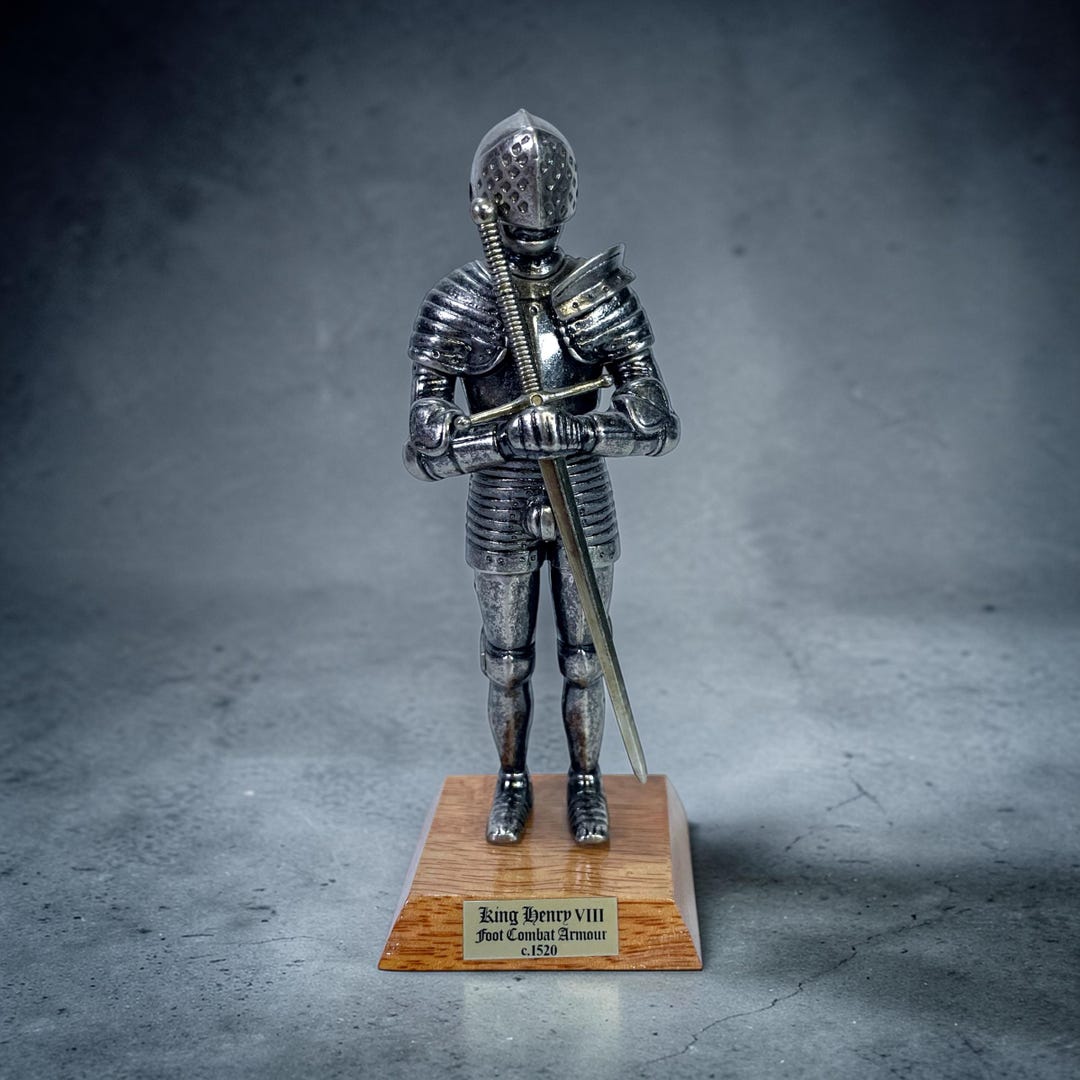 King Henry VIII Knight Figurine – Foot Combat Armour C.1520, Museum ...