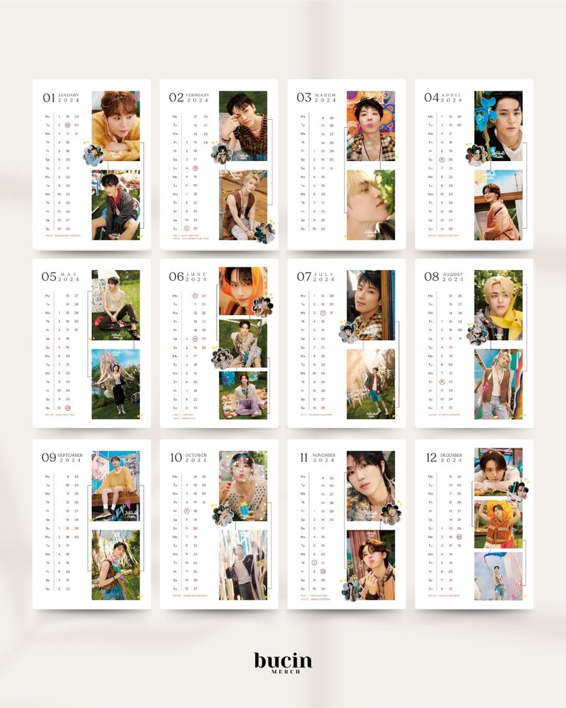 Seventeen Calendar 2025 Monthly Calendar 2025 Full Color Seventeen 2025