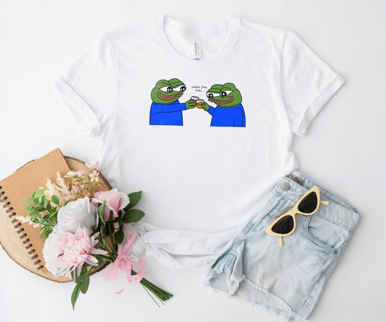 Number One Fren Pepe the Frog Shirt, Funny Pepe Crypto Meme for Crypto ...