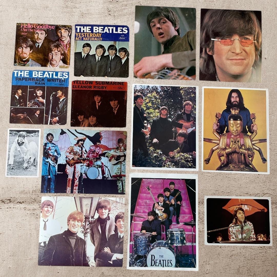 THE BEATLES 激レア ポストカード【アンティーク】 7枚セット THE BEATLES 激レア ポストカード【アンティーク】 7枚セット