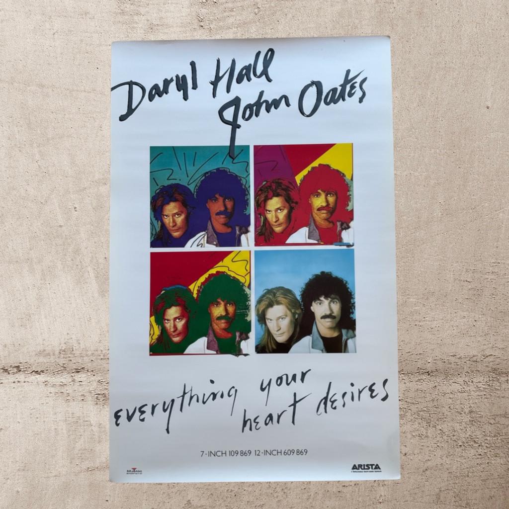 Hall Oates Poster - Etsy