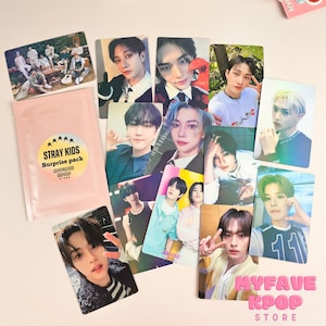 Stray Kids Surprise Pack Fotokarte Rock Star 5-Sterne-Sozialer Pfad Maniac Maxident Saison Gruß Spaß Geschenk für Aufenthalt