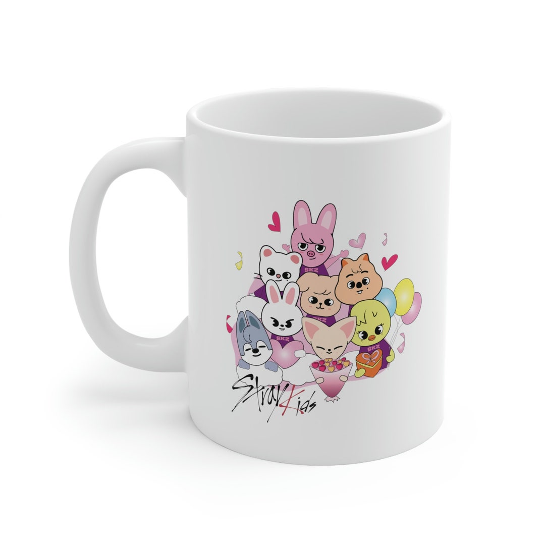 Stray Kids Skzoo Valentine's Kpop Ceramic Coffee Mug 11oz Gift for ...