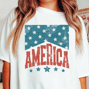 Retro America Png, 4th Of July PNG, 4th Of July Sublimation Design, Vintage America Png, Patriotic Png, Cowboy America png Digital Download