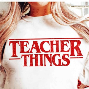 Coisas de Professor Svg Png Dxf / Sublimação de Professor / Turma de 2026 / Design de camiseta svg de professor / Arquivos de Corte para Professores, Transferência DTF Teach Life