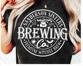 Sanderson Schwestern Wedding Co SVG PNG DXF, Hokus Pokus svg, Halloween svg, Sanderson Sister svg, Halloween Shirt svg, Cricut, Silhouette