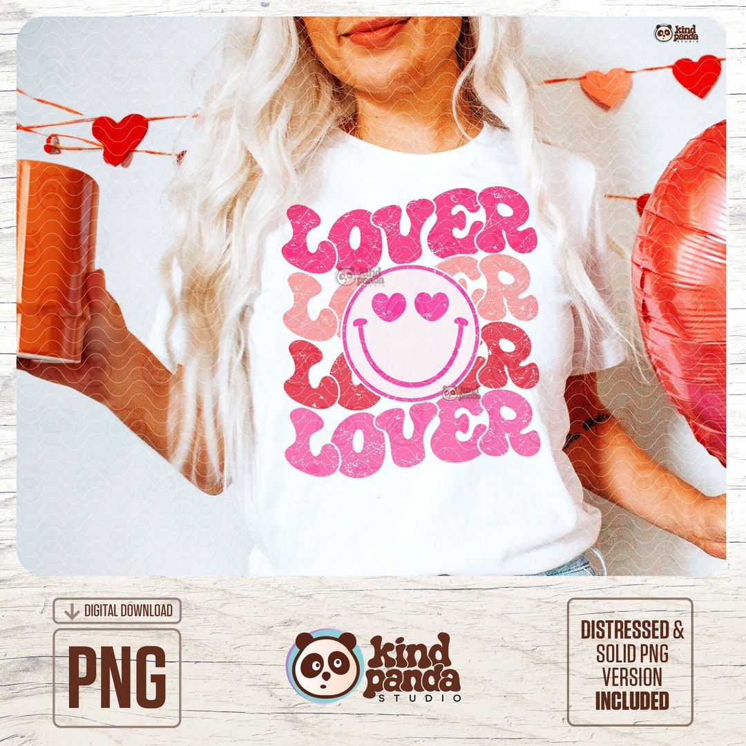 Valentine Lover PNG, Heart Png, Xoxo Png, Groovy Valentine's Day Png ...