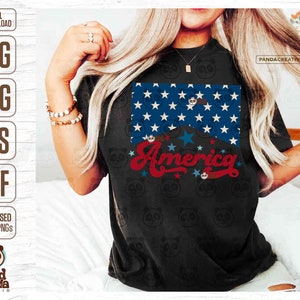 retro america png, Vintage America svg, American flag png, 4th of July T-shirt design, DTF Transfer files