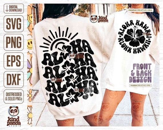 Hawaii Beach Vibes Distressed T-Shirt Hawaii Beach Vibes Distressed T-Shirt