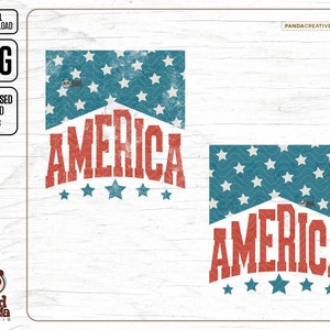 Retro America Png, 4th Of July PNG, 4th Of July Sublimation Design, Vintage America Png, Patriotic Png, Cowboy America png Digital Download
