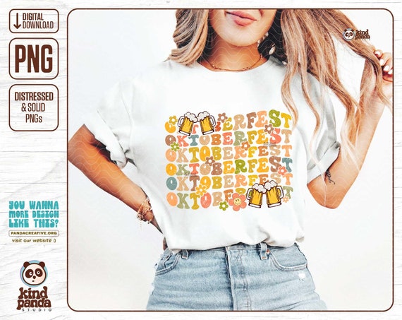 Oktoberfest PNG, Prost Png, Retro Beer Fest png Tshirt DTF Transfer Design, Ich Liebe Bier, German Beer Fest Graphic Tee png Download