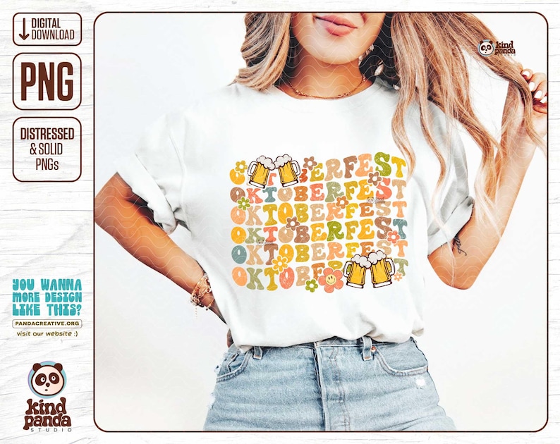 2024 Oktoberfest PNG Sublimation, Retro Beer Fest Tshirt DTF Transfer Design, Prost Ich Liebe Bier, German Beer Fest Graphic Tee png Digital Download