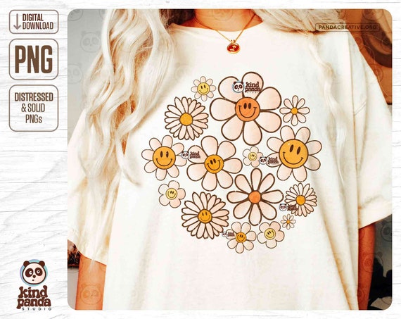 Retro Vintage You Can Be Anything Be Kind Panda Tshirt Retro Vintage You Can Be Anything Be Kind Panda Tshirt