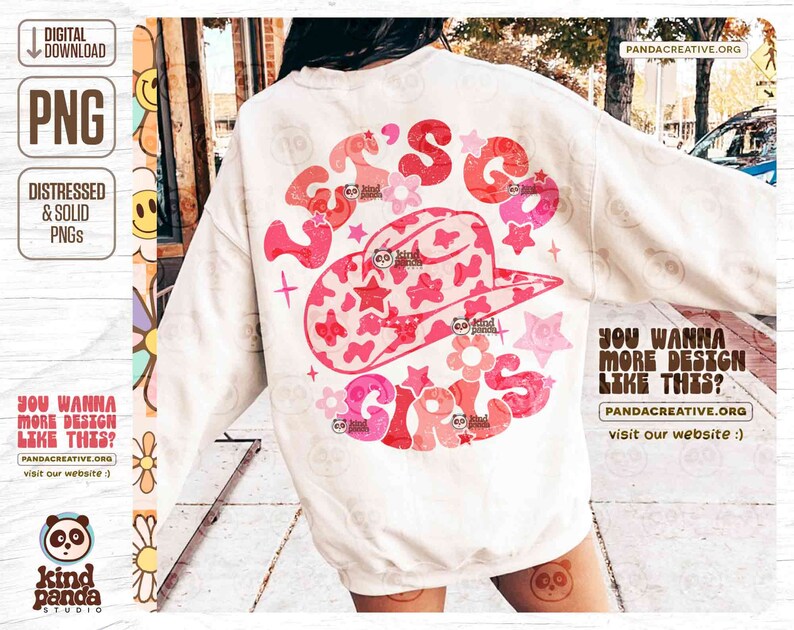 Let's Go Girls, Vintage Pink Cowgirl Shirt PNG, DTF Transfer Sublimation, Western Girls Trip, Howdy Bride Team, Country Bachelorette Party