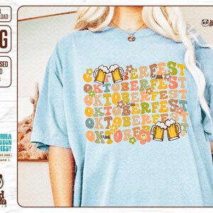 Oktoberfest PNG Sublimation, Retro Beer Fest Tshirt DTF Transfer Design, Prost Ich Liebe Bier, German Beer Fest Graphic Tee png Download