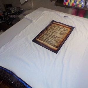 The 12 Tribes Of Israel Exclusive Stitch Work White Tee black fringes