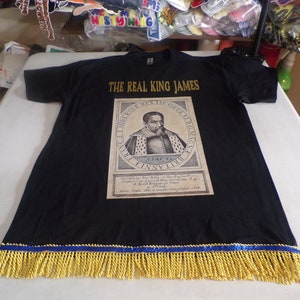 The Real King James Gold Fringes